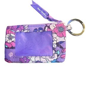 Vera Bradley Enchanted Garden zip ID